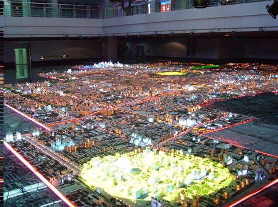 城市規劃沙盤模型